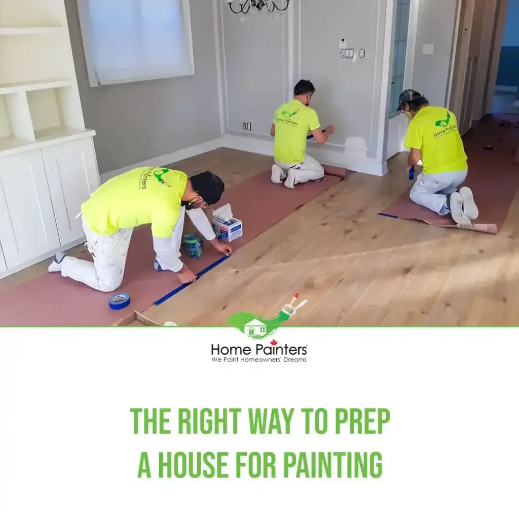 The Right Way to Prep a House for Painting