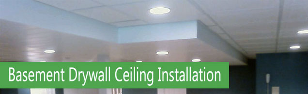 How To Install Drywall On A Basement Ceiling Home Painters