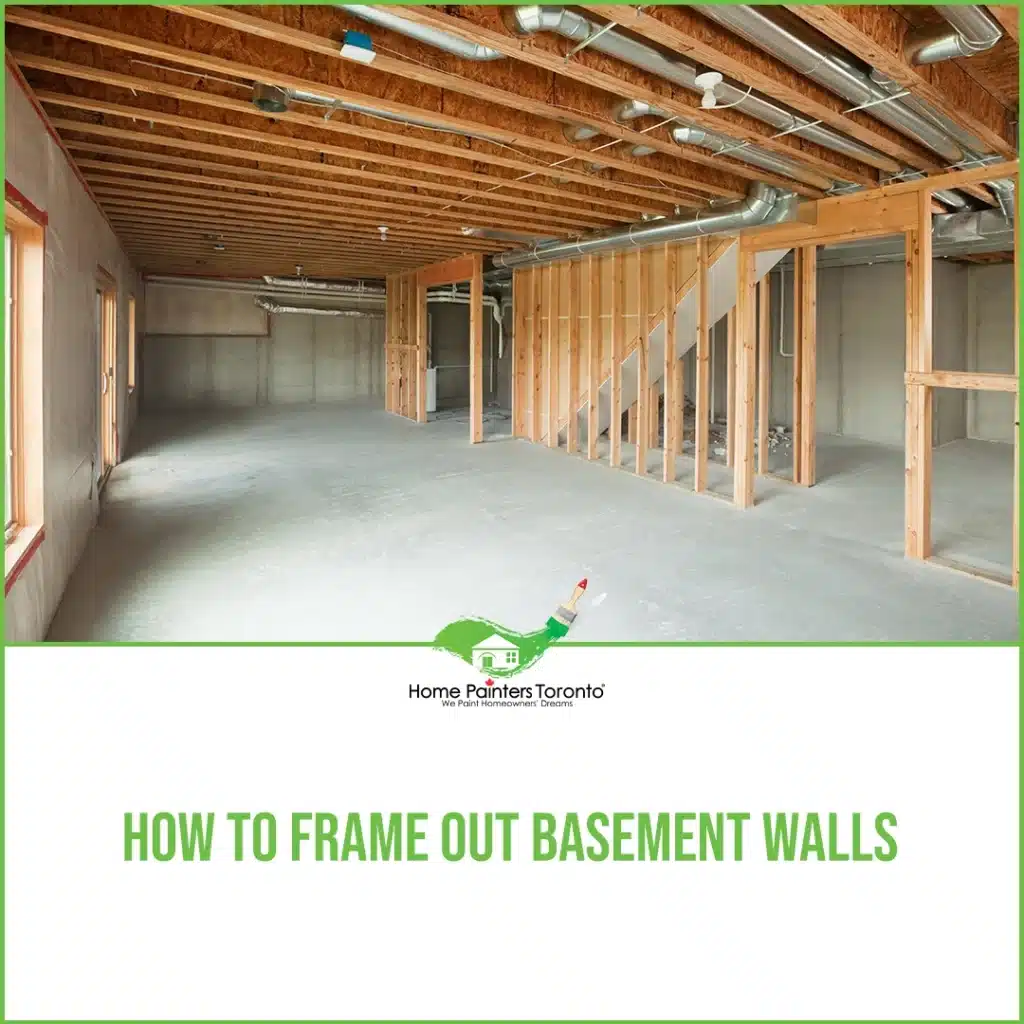 How To Frame Out Basement Walls