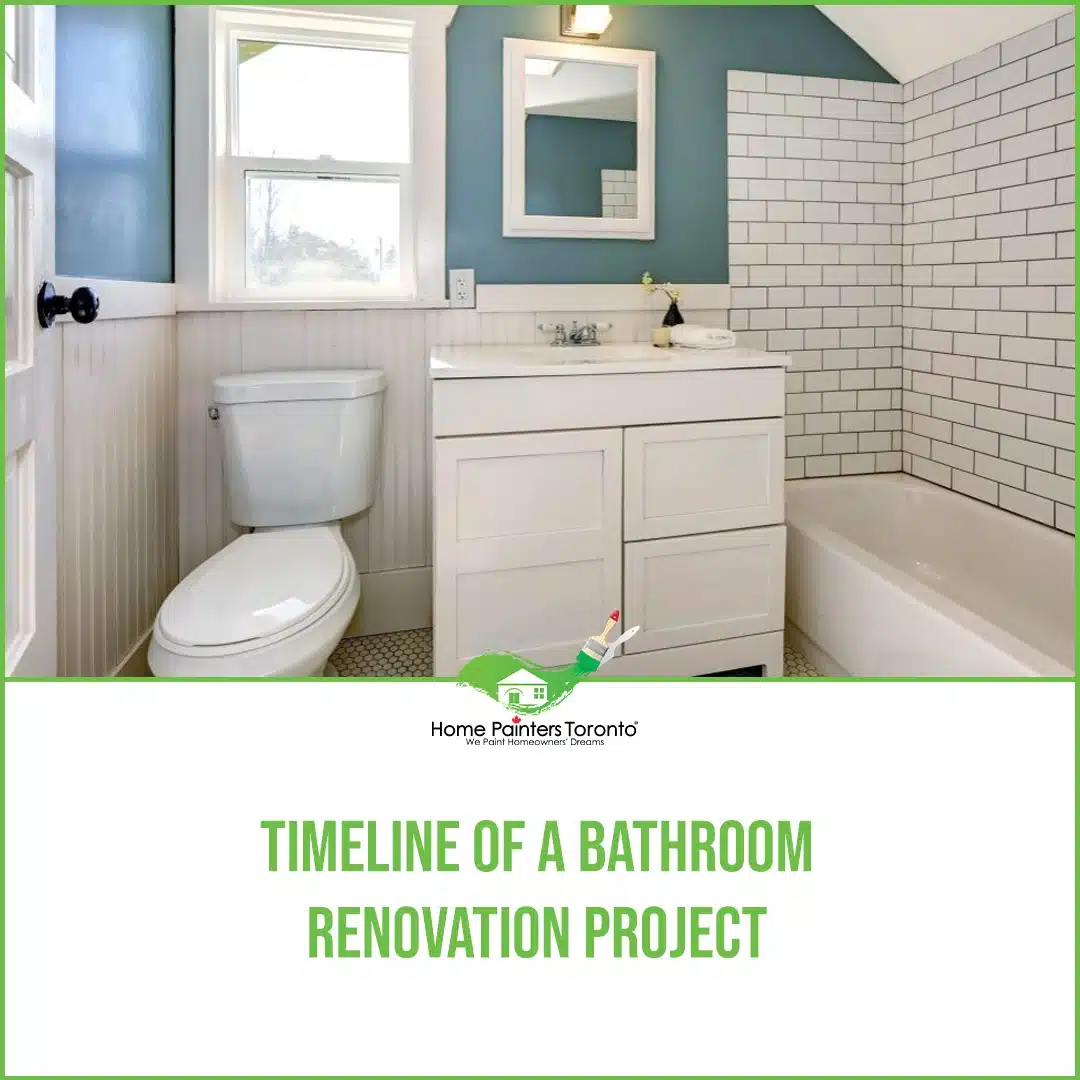 Best Bathroom Renovation Project Timeline in Toronto