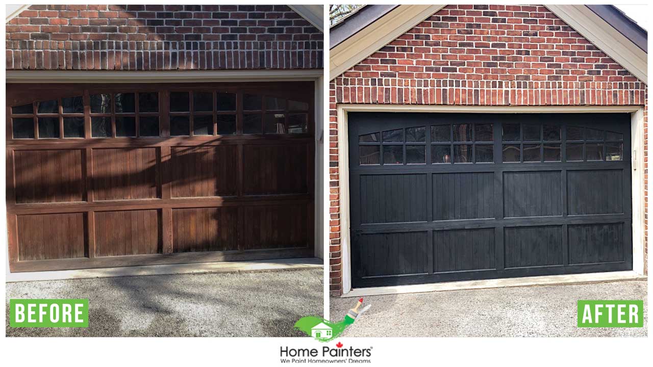 How To Paint an Exterior Garage Door Home Painters Toronto