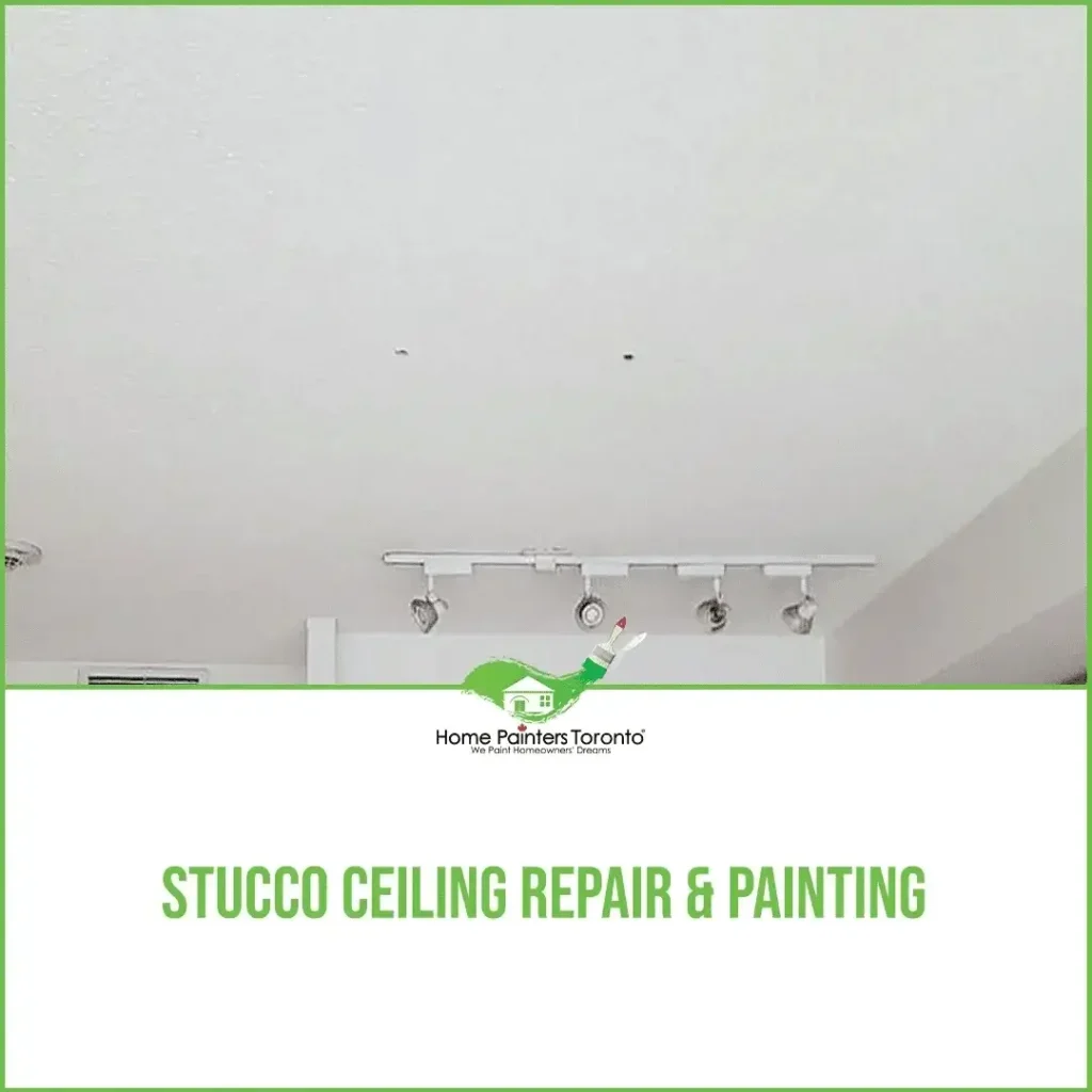 Stucco Ceiling Repair and Painting