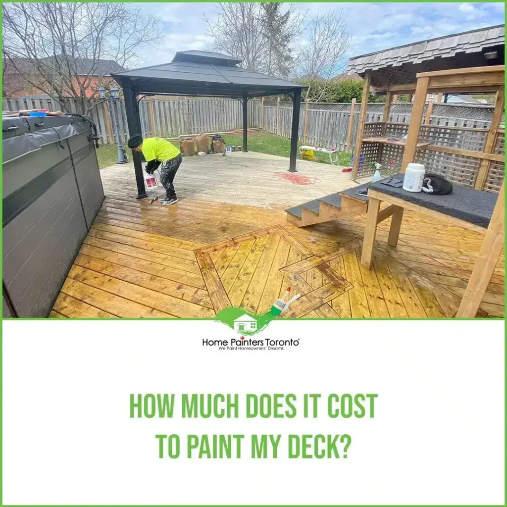 How Much Does it Cost to Paint My Deck?