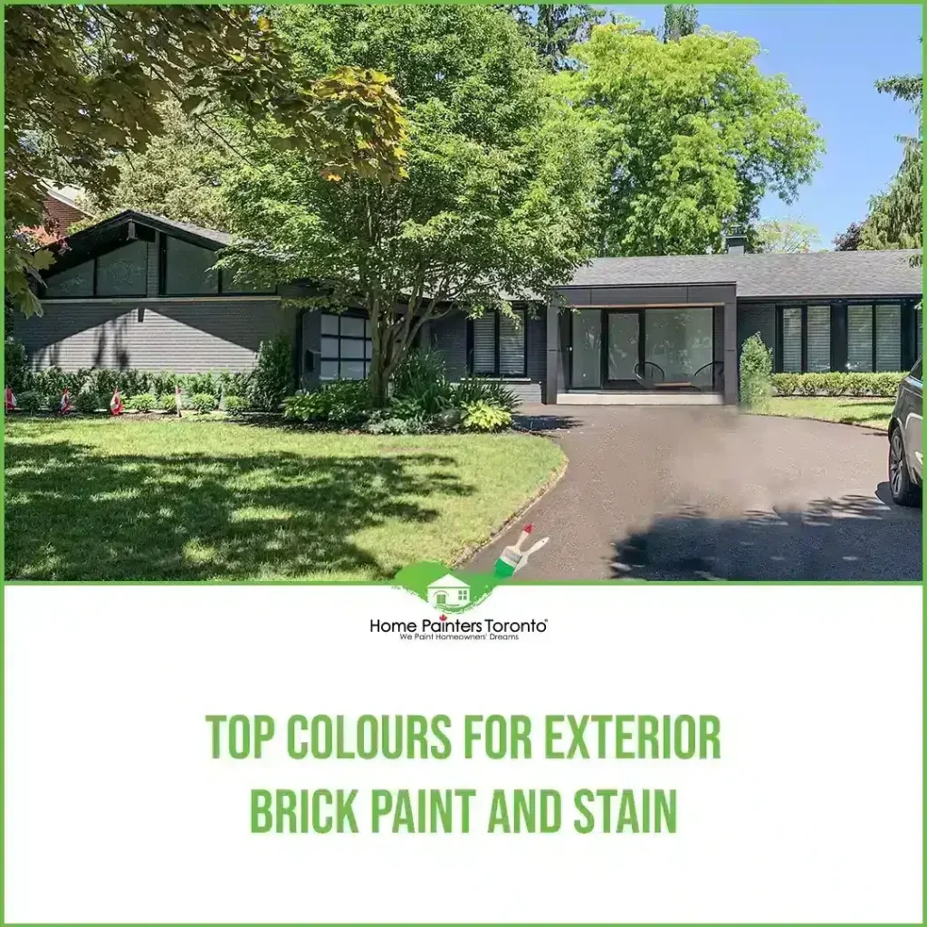 Top Colours For Exterior Brick Paint and Stain