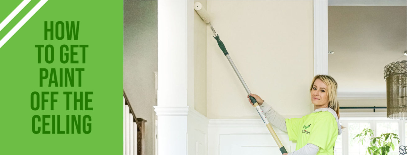 How to get paint off the ceiling Home Painters Toronto