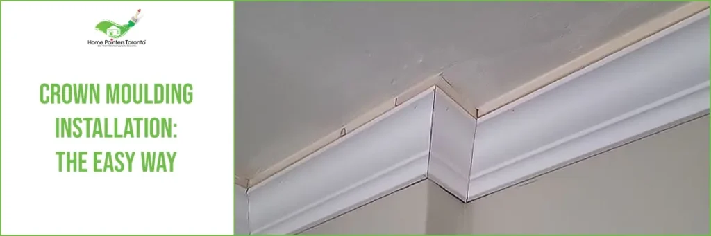 Crown Moulding Installation The Easy Way