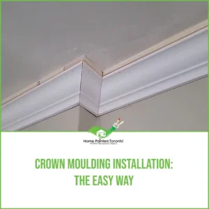 Crown Moulding Installation The Easy Way