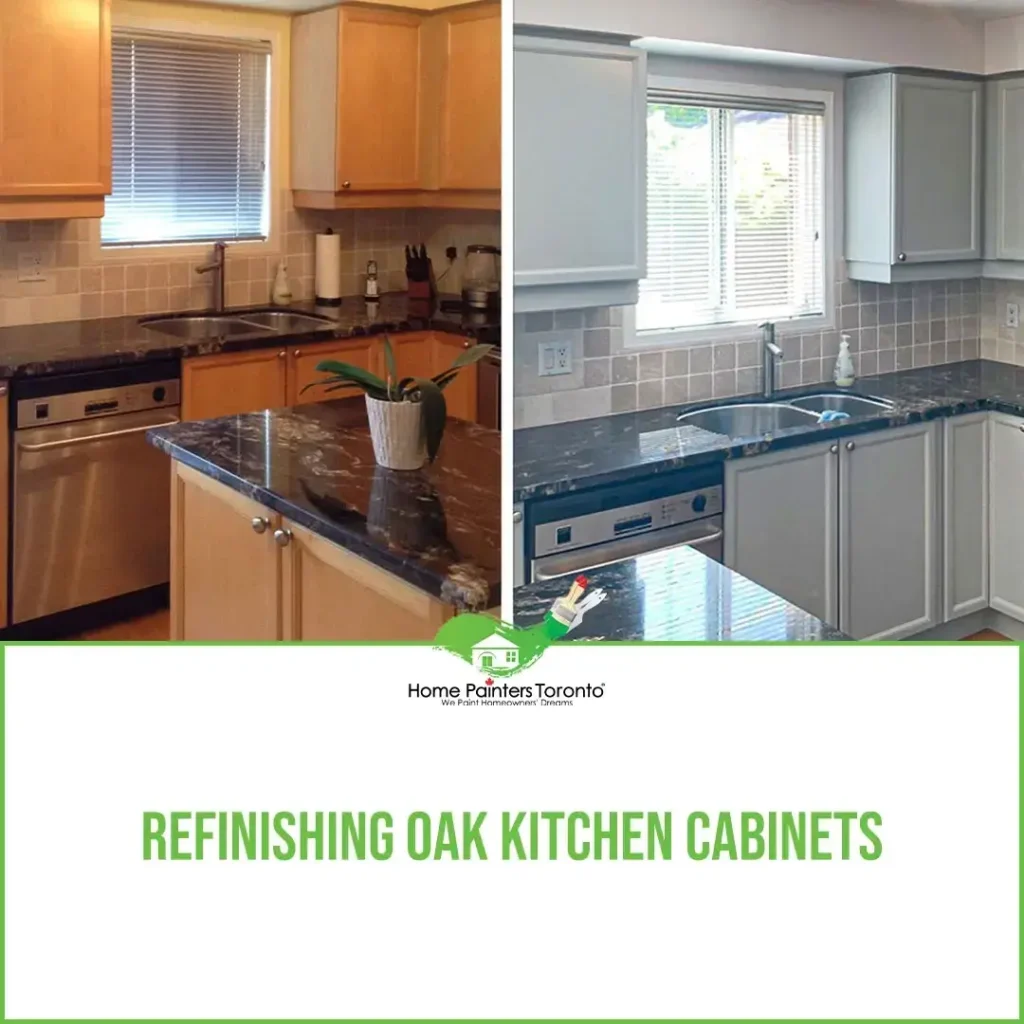 Refinishing Oak Kitchen Cabinets