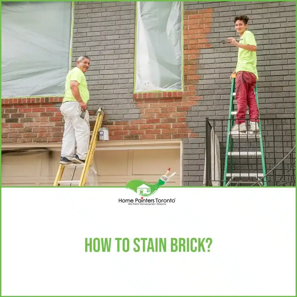 How to Stain Brick?
