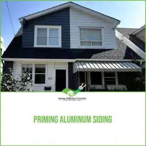 Priming Aluminum Siding