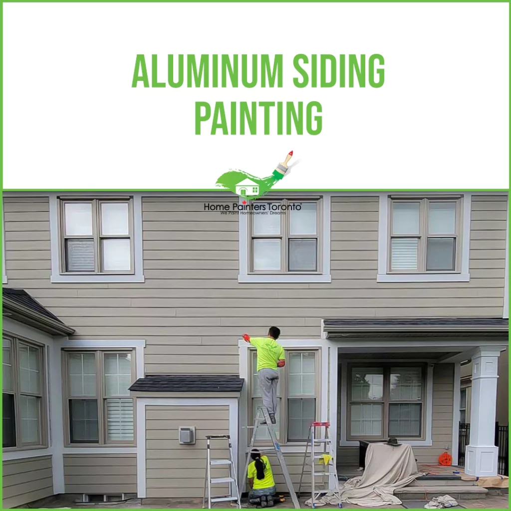 Professional Exterior Aluminum Siding Painting in Toronto