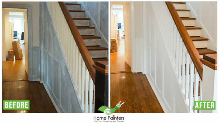 stairs painting ideas