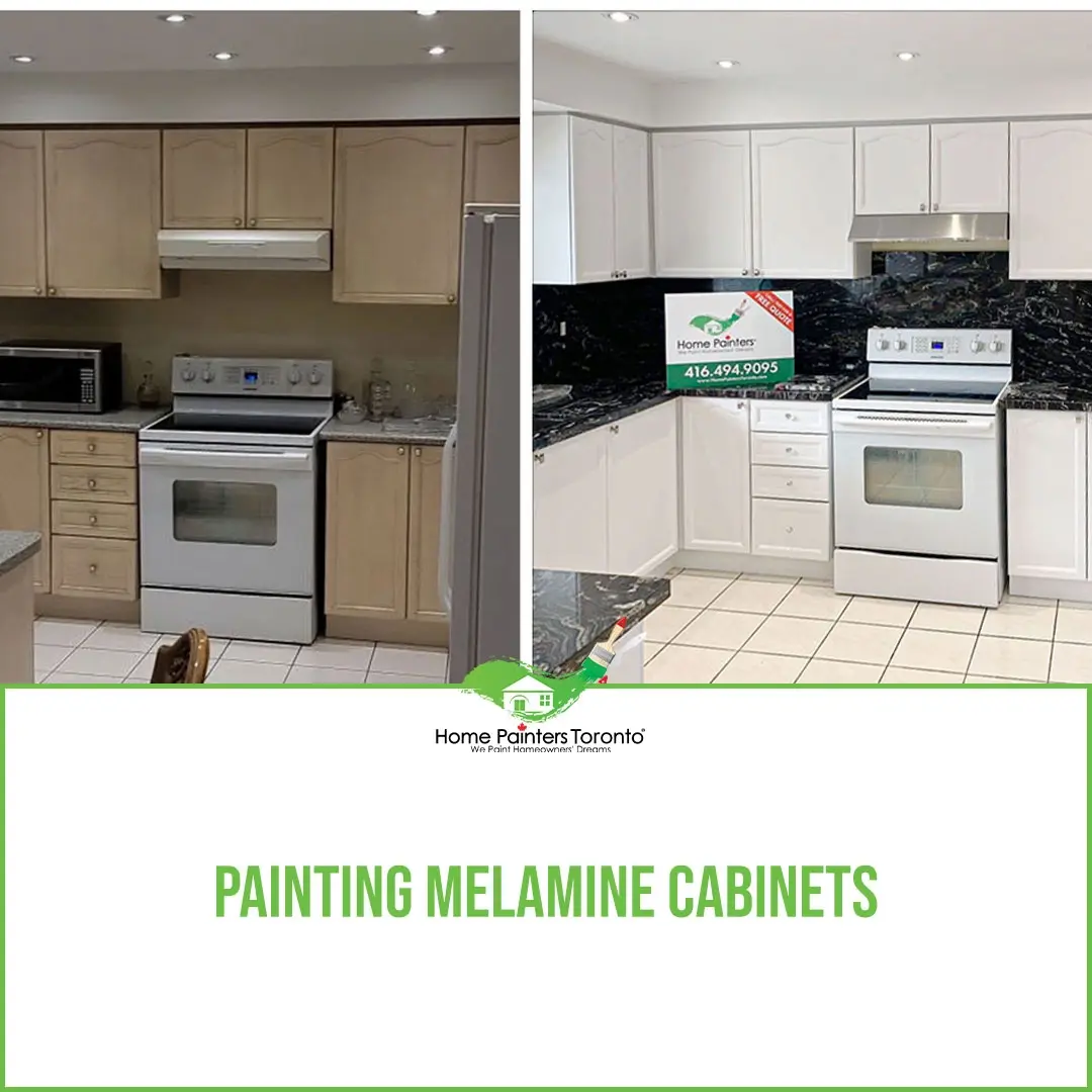 Painting Melamine Cabinets - Home Painters Toronto