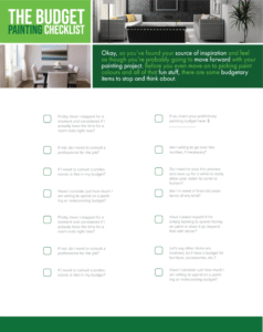 The Ultimate Painting Checklist - Home Painters Toronto