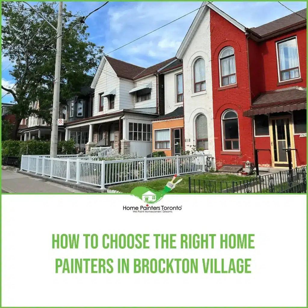 How to Choose the Right Home Painters in Brockton Village Image