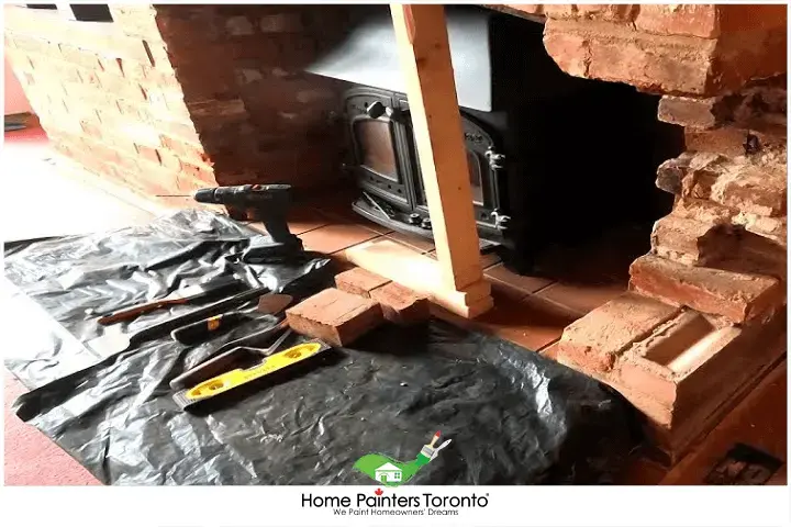 repairing of chimney brick
