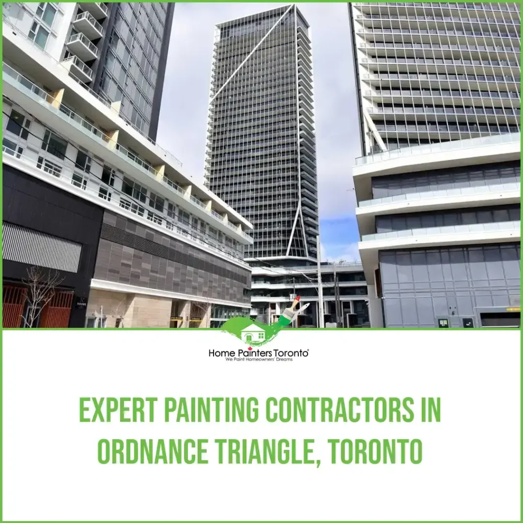 Expert Painting Contractors in Toronto’s Ordnance Triangle Image