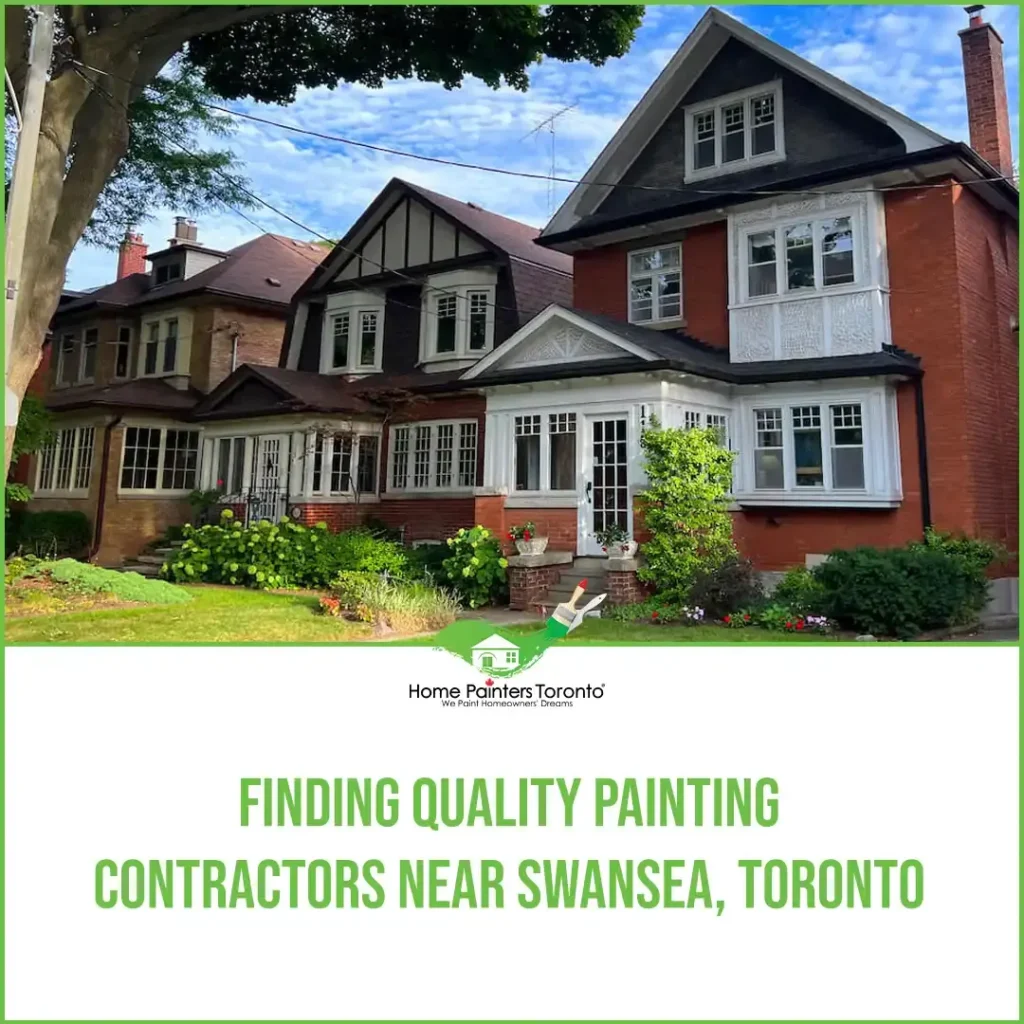 Finding Quality Painting Contractors Near Swansea, Toronto Image